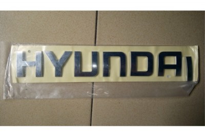 Chữ nỗi Hyundai mạ Crom dòng xe HD